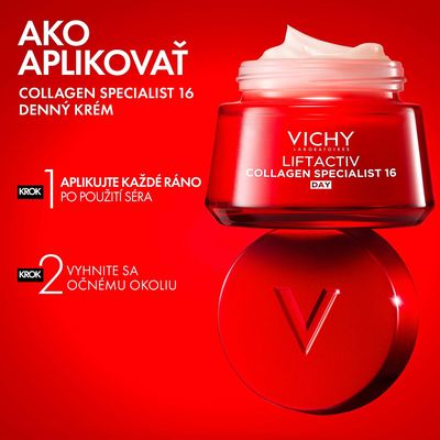 Vichy Liftactiv Collagen Specialist 16 denní krém s inovativní technologii Co-Bonding 50 ml