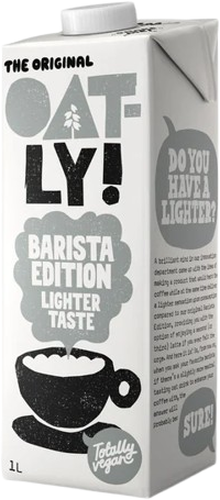 Oatly Ovesný nápoj Barista Lighter taste 1 l