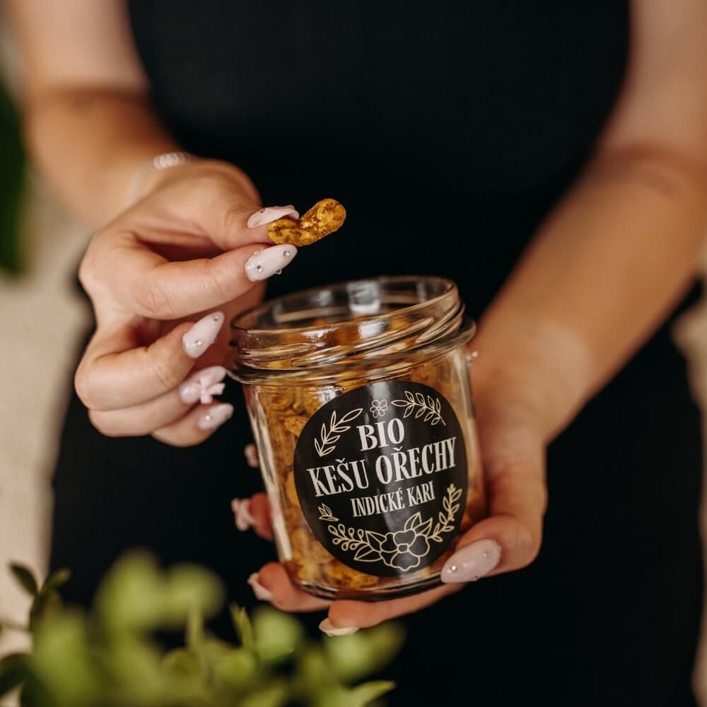 Natu Dárkový set BIO kešu ořechů deluxe I., 2 x 160 g