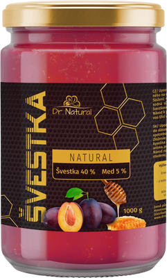 Dr.Natural Švestka + Med Tea 1000 g