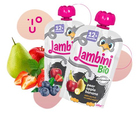 Lambini, BIO, kapsička, dítě, miminko