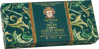 SAF Fiorentino Mýdlo Vetiver a Arganový olej 125 g