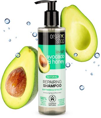Organic Shop Obnovující šampon Avokádo & Med 280 ml