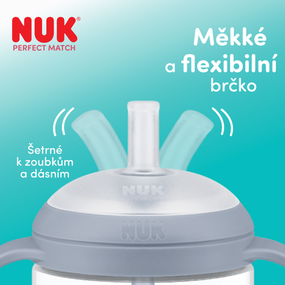 Nuk Náhradní brčko Perfect Match 2 ks