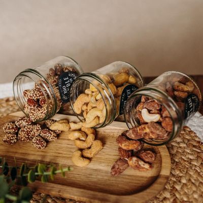 Natu Dárkový set BIO ochucených ořechů