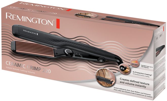 Remington Ceramic Crimp S3580 Krepovací žehlička na vlasy