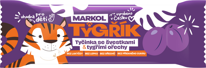 Markol Tygřík švestka & tigernuts 30 g