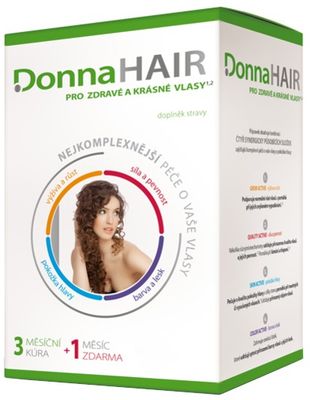 Donna Hair 4-měsíční kúra 90+30 tobolek 120 ks
