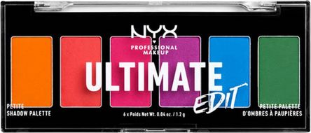 NYX Professional Makeup Ultimate Edit Petite Shadow Oční stíny - Brights 7.2 g