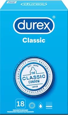 Durex Classic óvszer 18 db