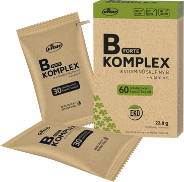 Vitar B - komplex Forte EKO 60 kapslí