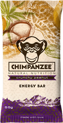 Chimpanzee Energy bar Crunchy Peanut 55 g