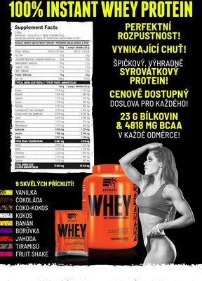 Extrifit 100% Whey Protein Pistácie 2000 g