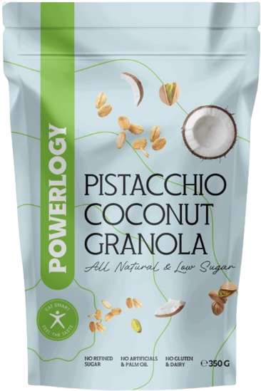 Powerlogy Granola Pistacchio Coconut 350 g