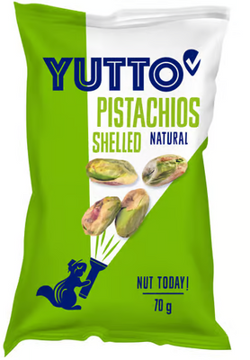 Yutto Kalifornské loupané pistácie natural 70 g