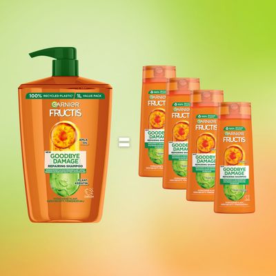 Garnier Fructis Goodbye Damage šampon pro poškozené vlasy, 1000 ml