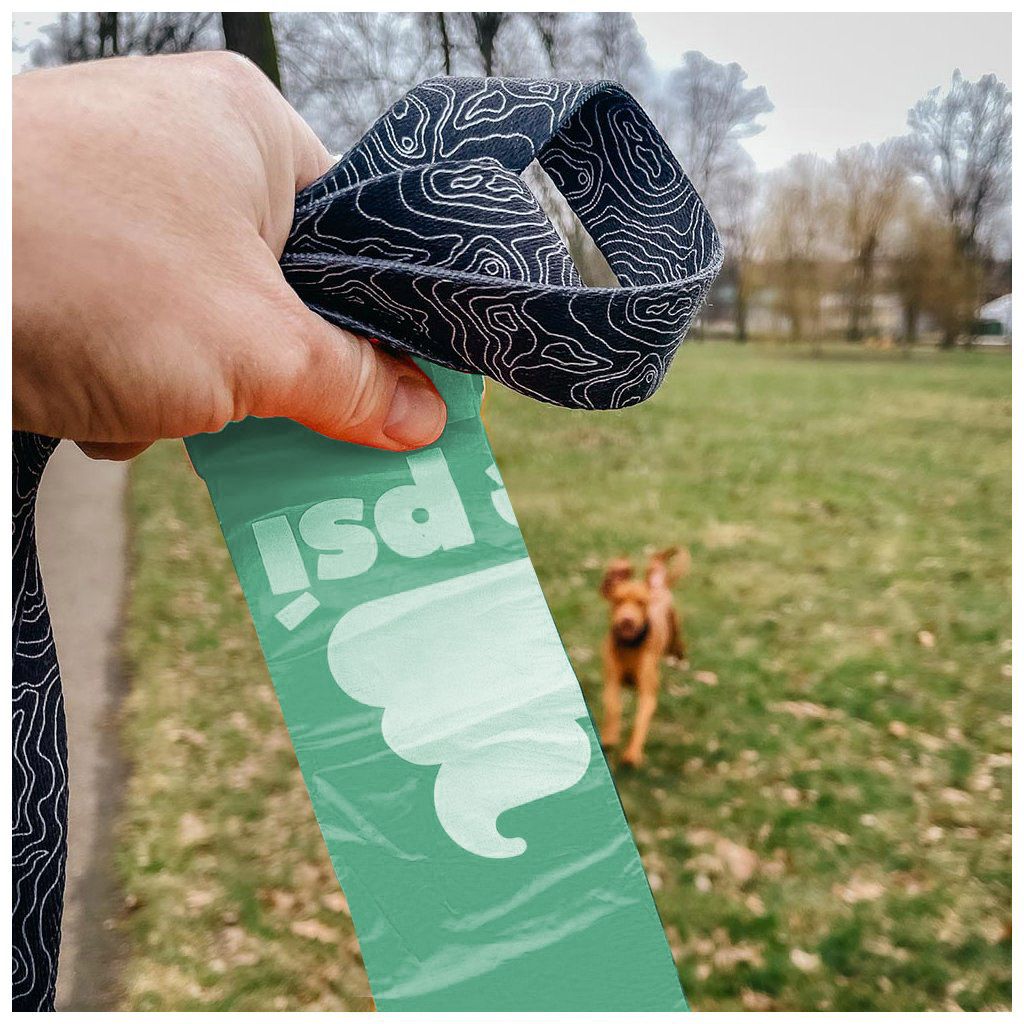 Explorer dog Sáčky recyklované na psí hovínka s vůní máty