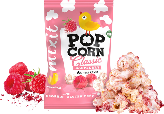 Mixit BIO popcorn - Malina do kapsy 13 g