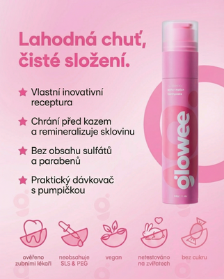 Glowee Zubní pasta Vodní meloun 60 g