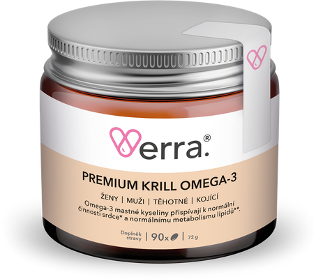 Verra Premium Krill Omega-3 90 měkkých tobolek