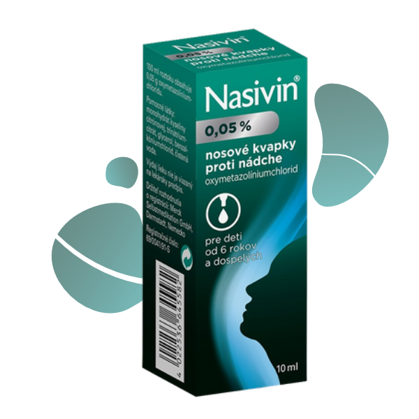 Nasivin nosové kvapky 0,05 %