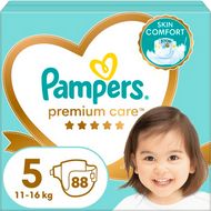 Pampers Premium Care plenky vel. 5, 11-16 kg, 88 ks