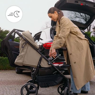 Kinderkraft Kočárek sportovní Trig 3 Stone beige