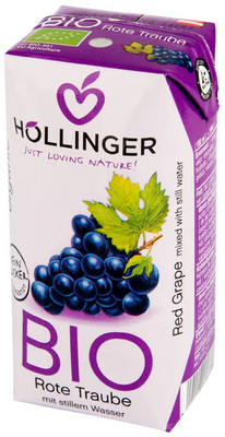 Hollinger Nektar červený hrozen BIO 200 ml