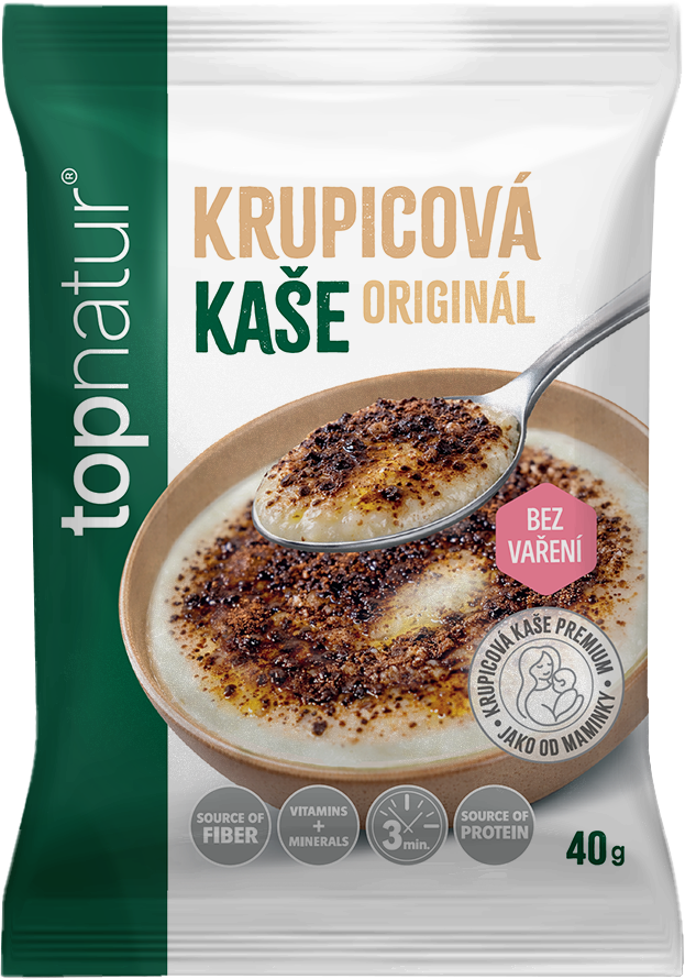 Topnatur Krupicová kaše Originál 40 g