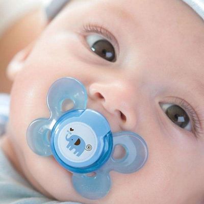 Chicco Dudlík Physio Comfort silikonový 6-16m chlapec - méďa