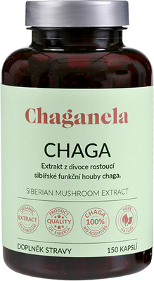 Chaganela Extrakt ze sibiřské čagy 150 kapslí
