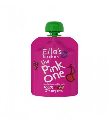 Ella's Kitchen BIO PINK ONE ovocné smoothie s dračím ovocem 5 x 90 g