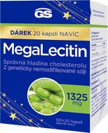 GS Megalecitin 1325 mg, 130 + 20 kapslí