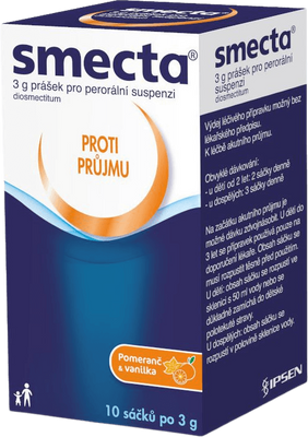 Smecta prášek perorální sáčky 10 ks