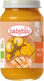 Babybio Bio sladká kukuřice s farmářským kuřecím masem 200 g