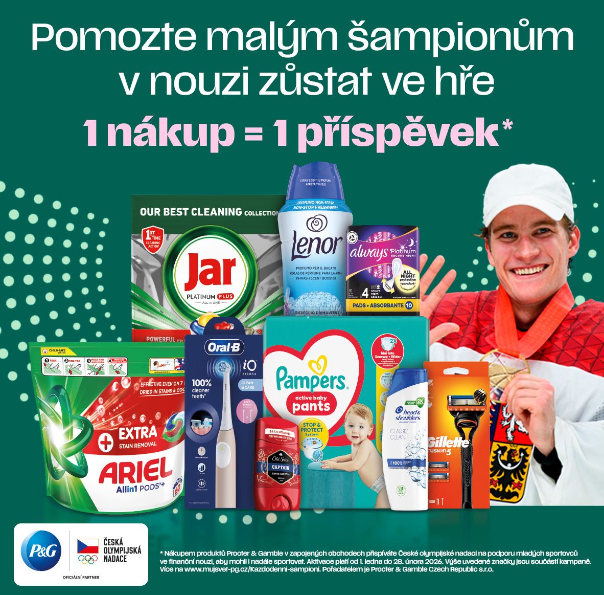 P&G Každodenní šampioni