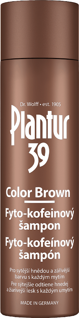 Plantur 39 Color Brown Fyto-kofeinový šampon 250 ml