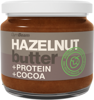 GymBeam Hazelnut Spread unflavored 340 g