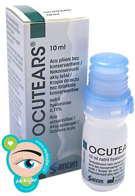 zvlhčující oční kapky 10 ml