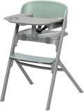 Kinderkraft Select Set jídelní židlička Livy Olive Green + lehátko Calmee, Premium 82 cm