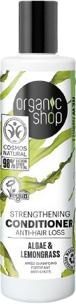 Organic Shop Posilující kondicionér proti vypadávání vlasů Řasy a citronová tráva 280 ml