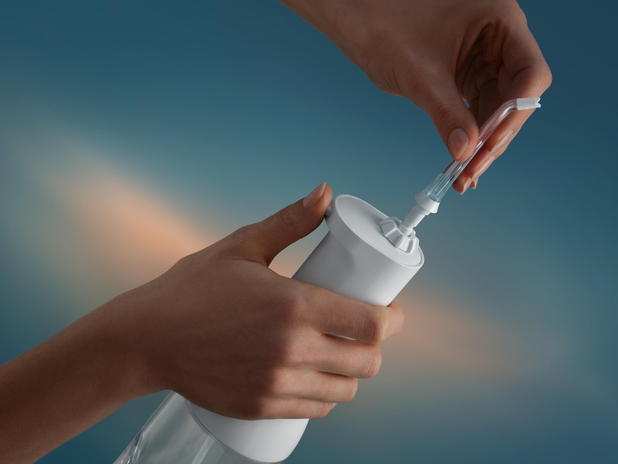 Philips Sonicare DiamondClean White 9000 + Power Flosser White HX3886/41