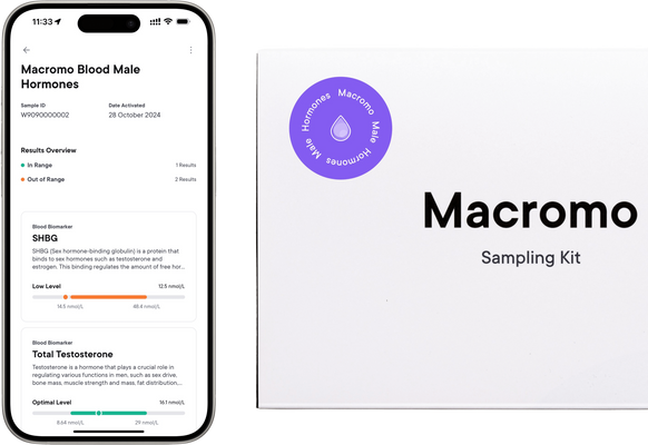 Macromo Krevní test Zdravá výživa 2 ks