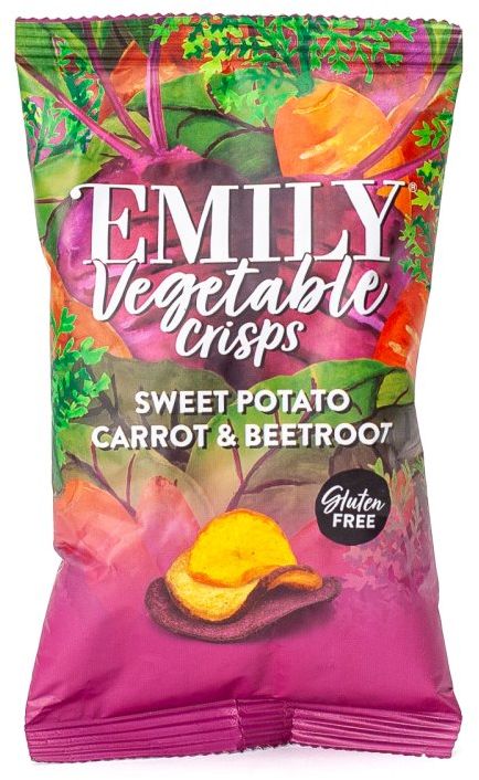 Emily Veg Crisps | Zeleninové | Velké balení 100 g