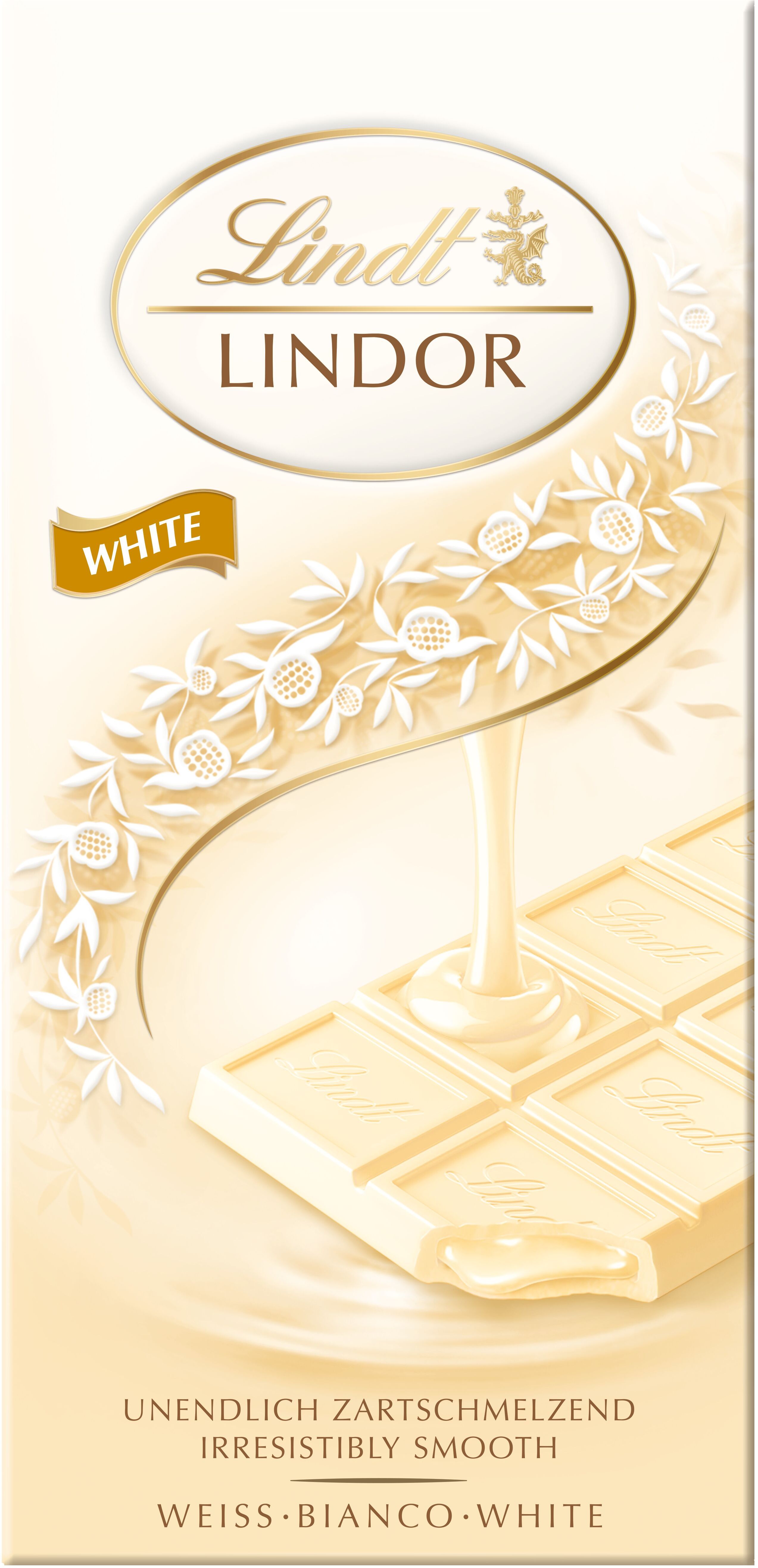 Lindt Lindor Tablet White 100 g