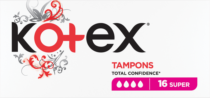 Kotex® Tampony Super 16 ks