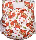 T-Tomi Plena kapsová, typ AIO - suchý zip, 3-15kg, Foxes