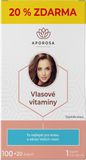 Aporosa premium Vlasové vitaminy 120 kapslí