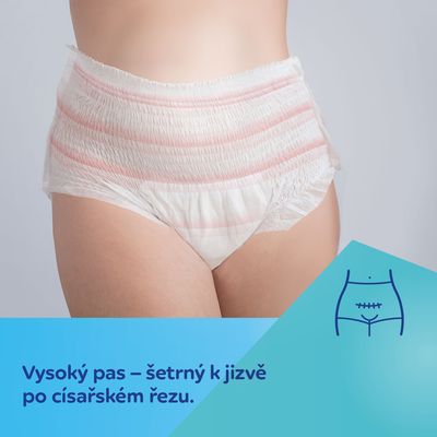 Canpol babies Jednorázové poporodní kalhotky s vložkou 2v1 L/XL 5 ks