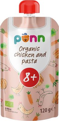 Salvest Põnn BIO Kuřátko s těstovinami 120 g
